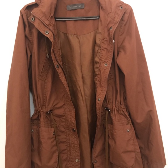 A SUZY SHIER BROWN LIGHT COAT - Picture 5 of 6